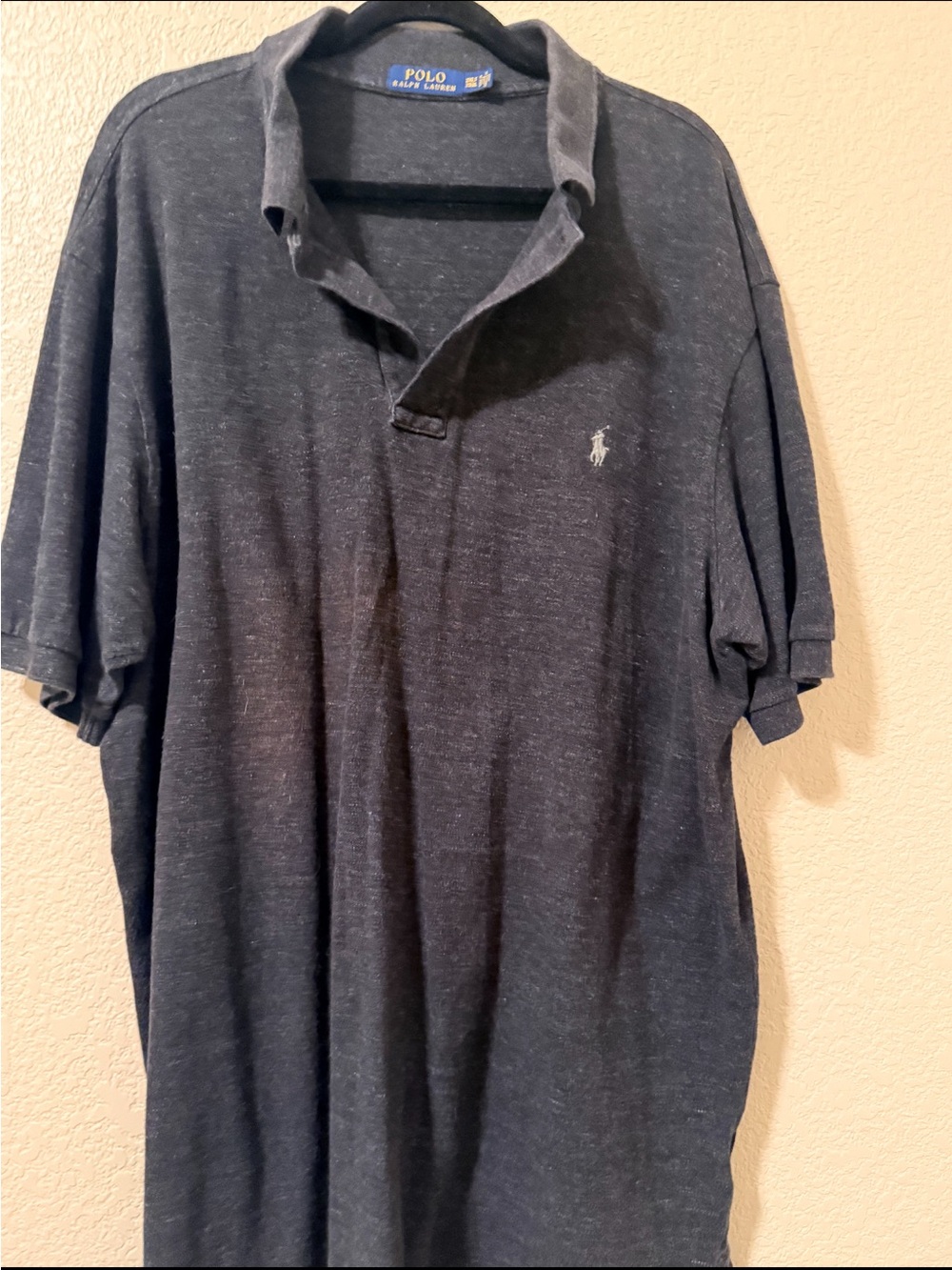 Polo by Ralph Lauren Heather Charcoal Polo Shirt